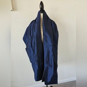 Vintage Collection XIIX Ltd Reversible Wrap Navy & Black Midnight Acetate Shawl